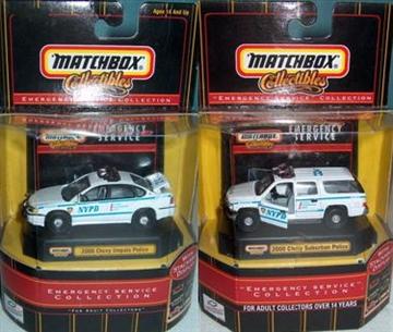 nypd matchbox cars